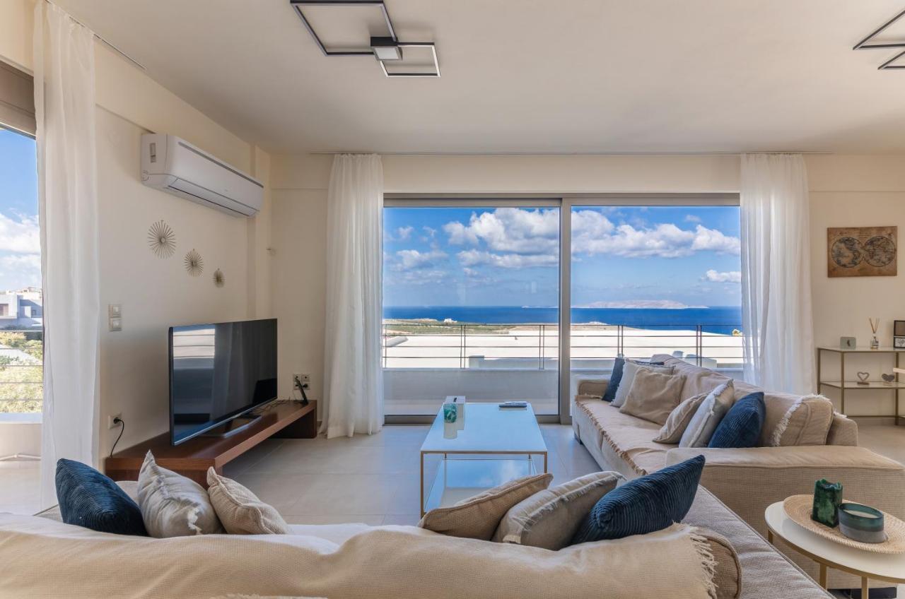 3 Bedroom Villa With Stunning Sea View & Private Parking Elia  Exterior photo